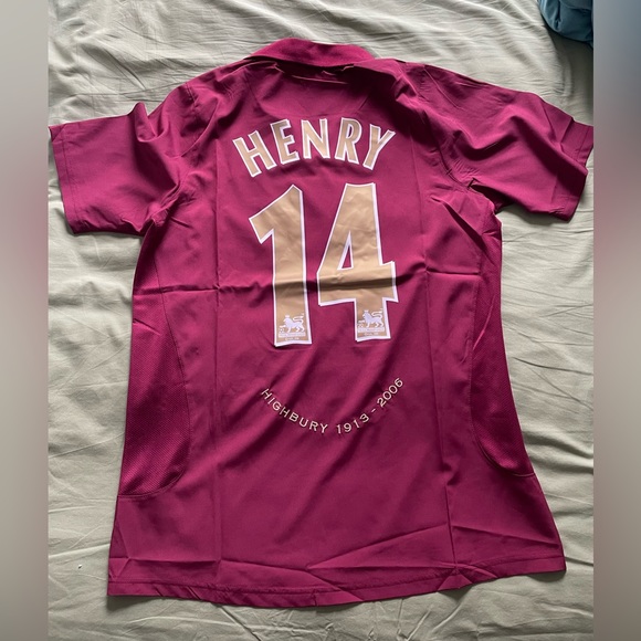 Arsenal Home Jersey 2005/2006 Henry 14 Edition / Great Condition / Size Large - Picture 2 of 3